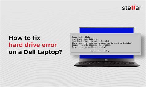 dell ssd hard drive error